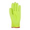 Magid Coated Gloves, Polyurethane, 6 Abrasion Level, Hi-Viz Yellow, 1 PR GPD575HV-6 - alternate 3